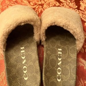 Coach Ulla slippers - NIB/New 10